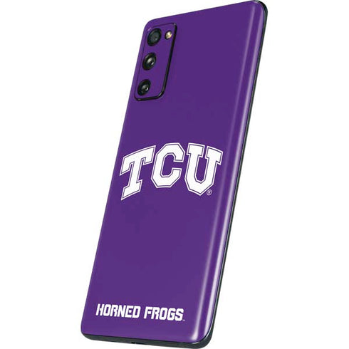 Texas Christian University TCU Horned Frogs Galaxy S20 Fan Edition Skin